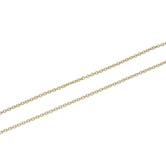 Tiffany & Co Design Pearl Diamond Necklace 18K Yellow Gold 750 - Picture 4 of 7